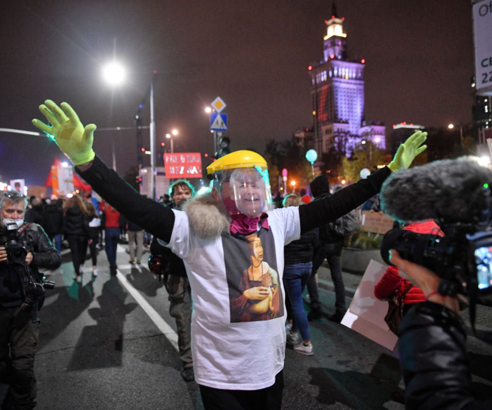 Strajk kobiet w Warszawie