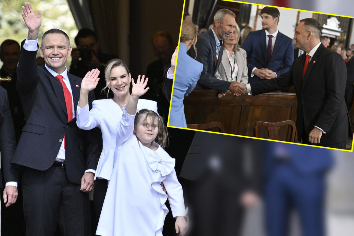 Kasia Nawrocka i Waldemar Nawrocki