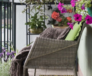 aranżacje balkonu