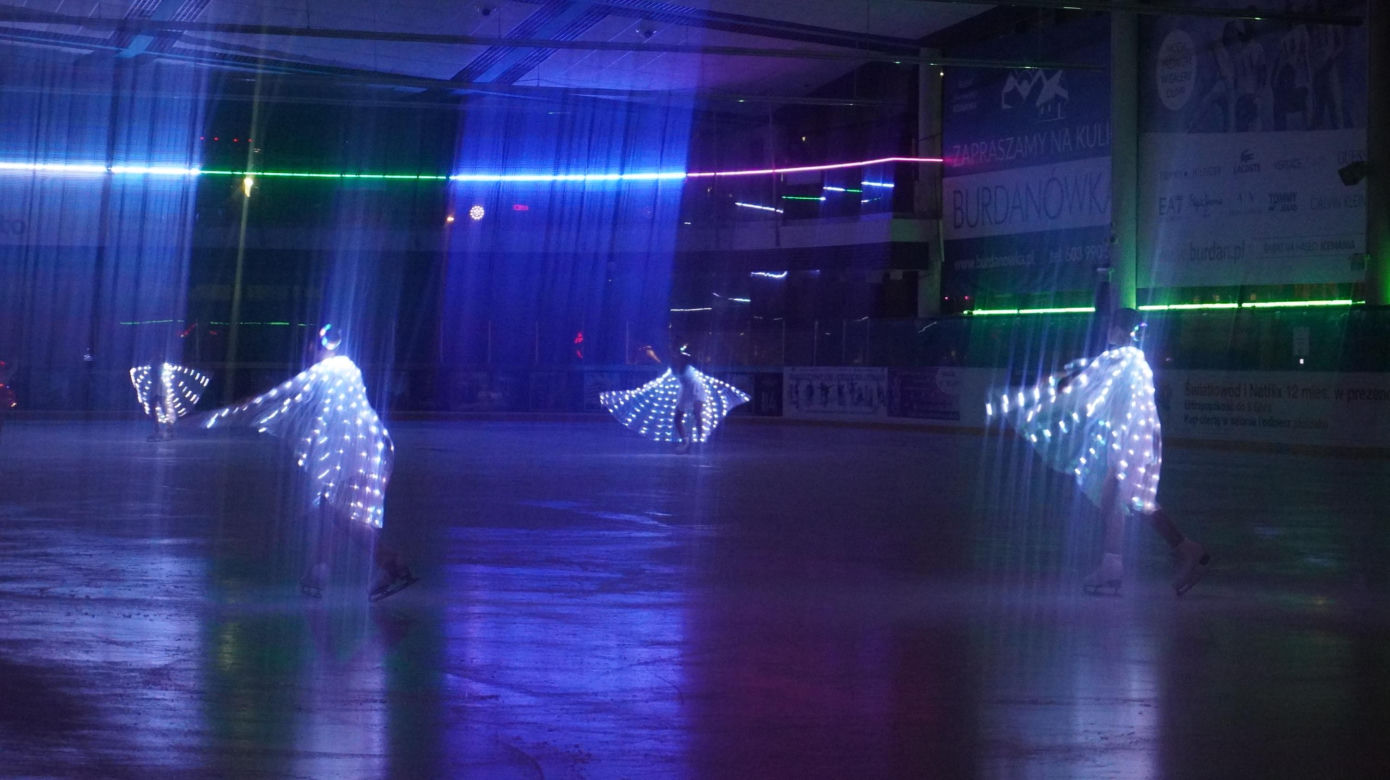 Laser Party na Icemanii! Mieszkańcy Lublina wyjechali na lód