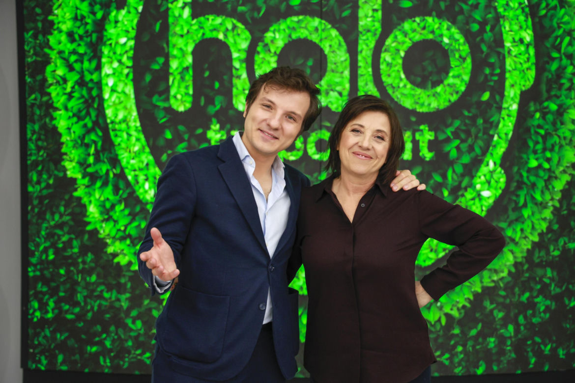 Syn Piotra Gąsowskiego i Hanny Śleszyńskiej w "Halo, tu Polsat"