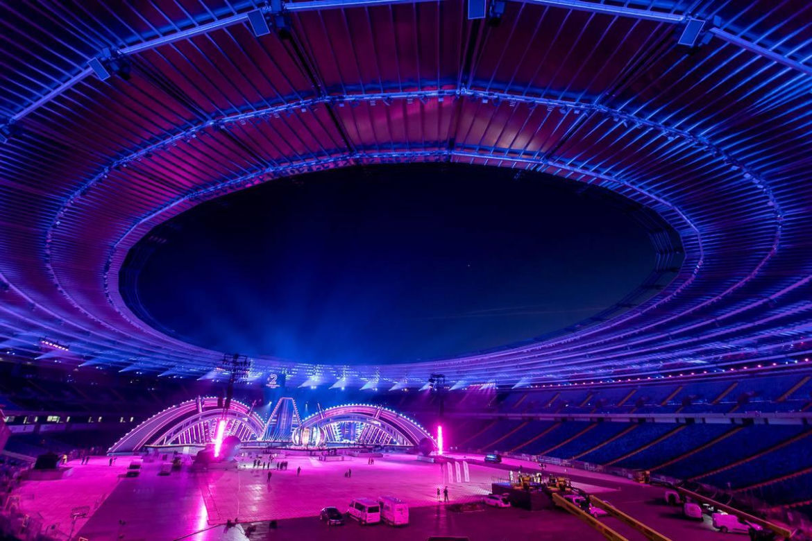 Ostatnie przygotowania na Sylwester z Dwójką na Stadionie Śląskim. Zobacz najnowsze zdjęcia z prób artystów