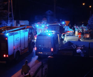 Zderzenie dwóch pojazdów na skrzyżowaniu Kraszewskiego i Ceglanej