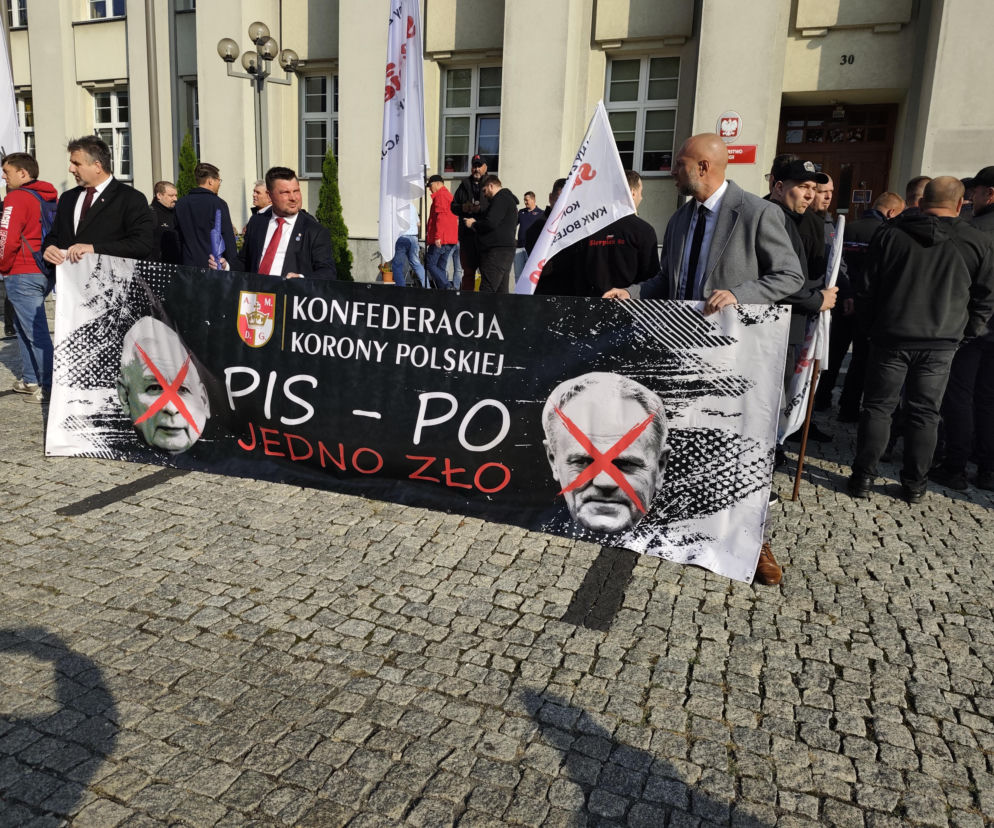 Górnicy wyszli na ulice Katowic. „Chcą zniszczyć przemysł górniczy”