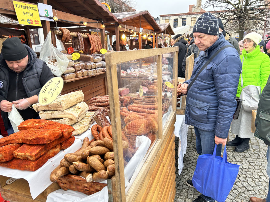 Jarmark świąteczny w Koninie