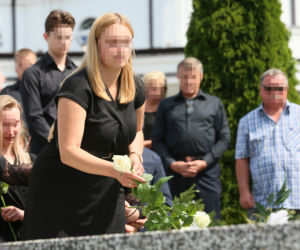 Tragicznie zmarłego kierowcę pożegnał sznur ciężarówek. Pogrzeb Roberta S.