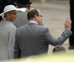 Ślub księcia William - książę Albert z Monako z narzeczoną Charlene Wittstock 