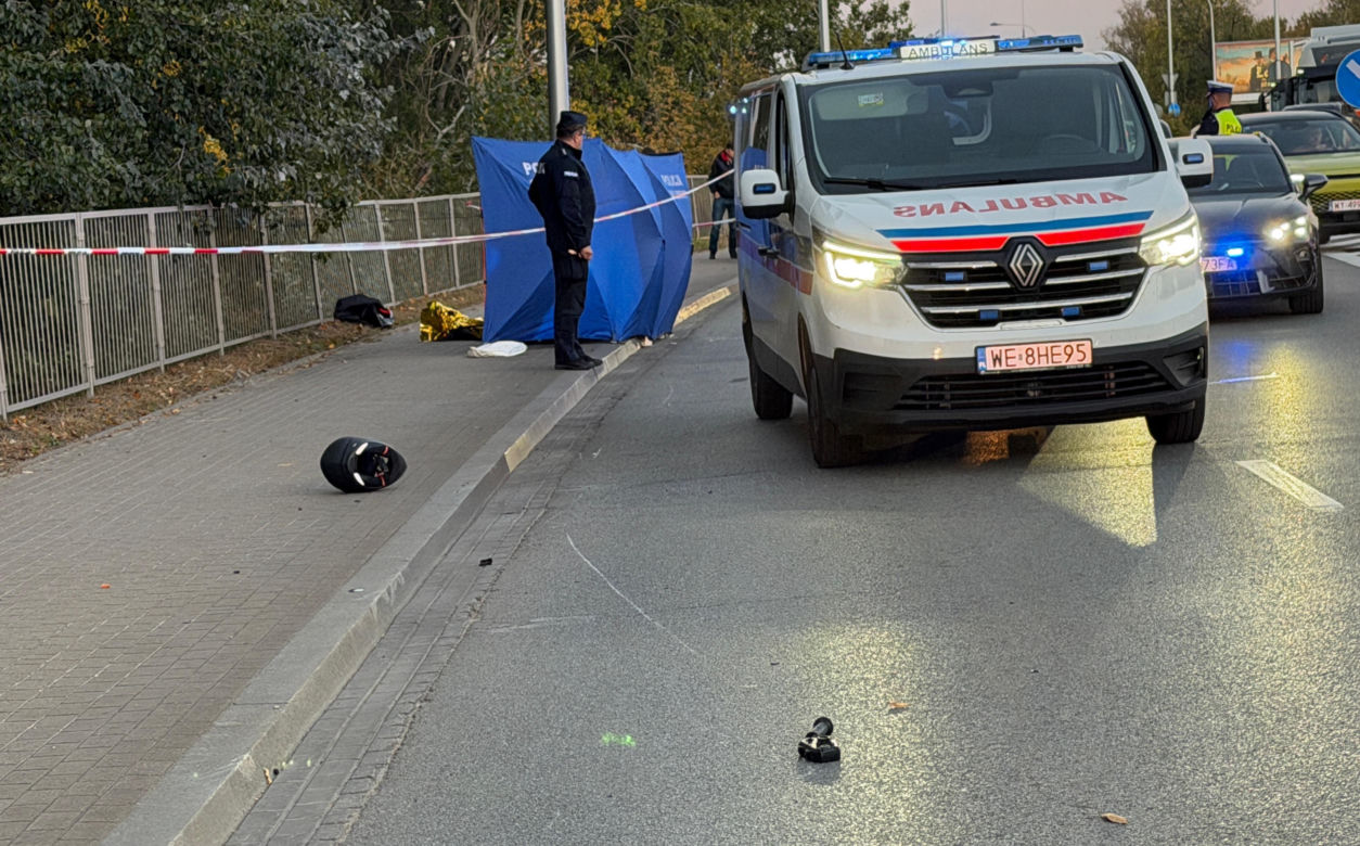 Tragedia na Wybrzeżu Szczecińskim. Młody motocyklista nie żyje
