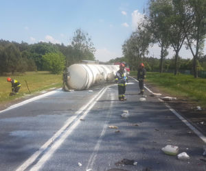 Wypadek na DK 10. Droga całkowicie zablokowana!
