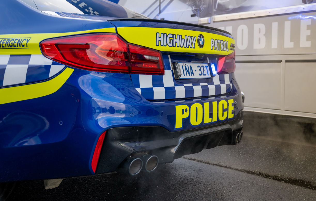 BMW M5 Competition australijskiej policji