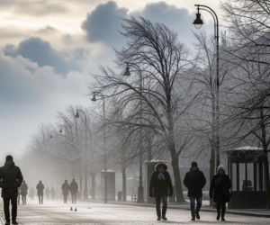 Wrocław w objęciach mrozu. Czy to już koniec ciepłych dni?