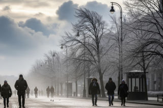Wrocław w objęciach mrozu. Czy to już koniec ciepłych dni?