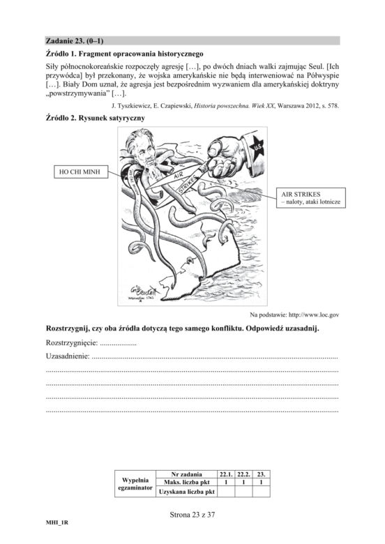 ARKUSZE CKE - Matura historia 2019