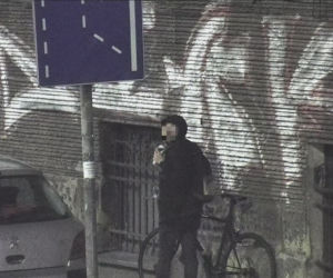 Wandal niszczył wszystko, co spotkał po drodze