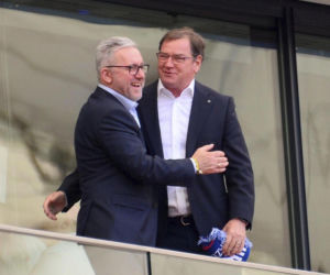 Finał Pucharu Polski na PGE Narodowym. Legendy i selekcjonerzy oglądają starcie Górnika z Rakowem