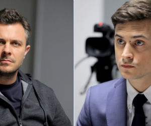 Na krawędzi 2 sezon odc. 3. Tomek Kamiński (Marek Bukowski), Frydrych (Mateusz Damięcki)
