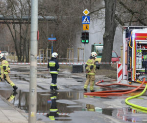 Duży wyciek gazu na Targówku 