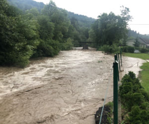 Skutki ulewnych deszczy w Gminie Zakliczyn