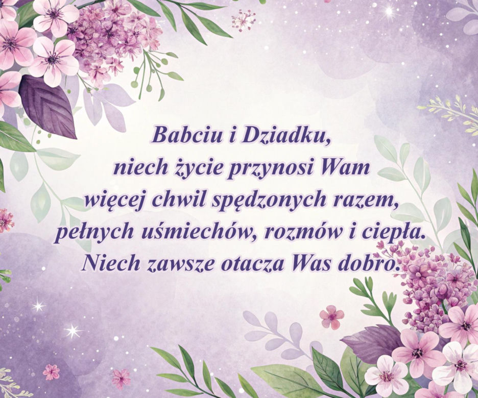 Kartki Dzień Babci i Dziadka