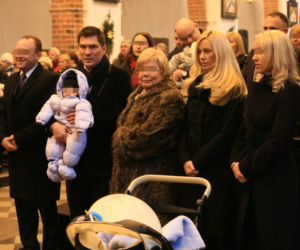 Michalczewski ochrzcił syna