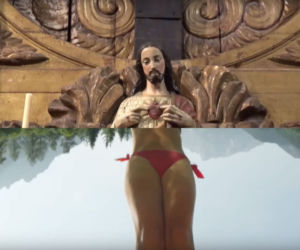 Jezus ze Świebodzina w teledysku Pharrella Williamsa i Cassius