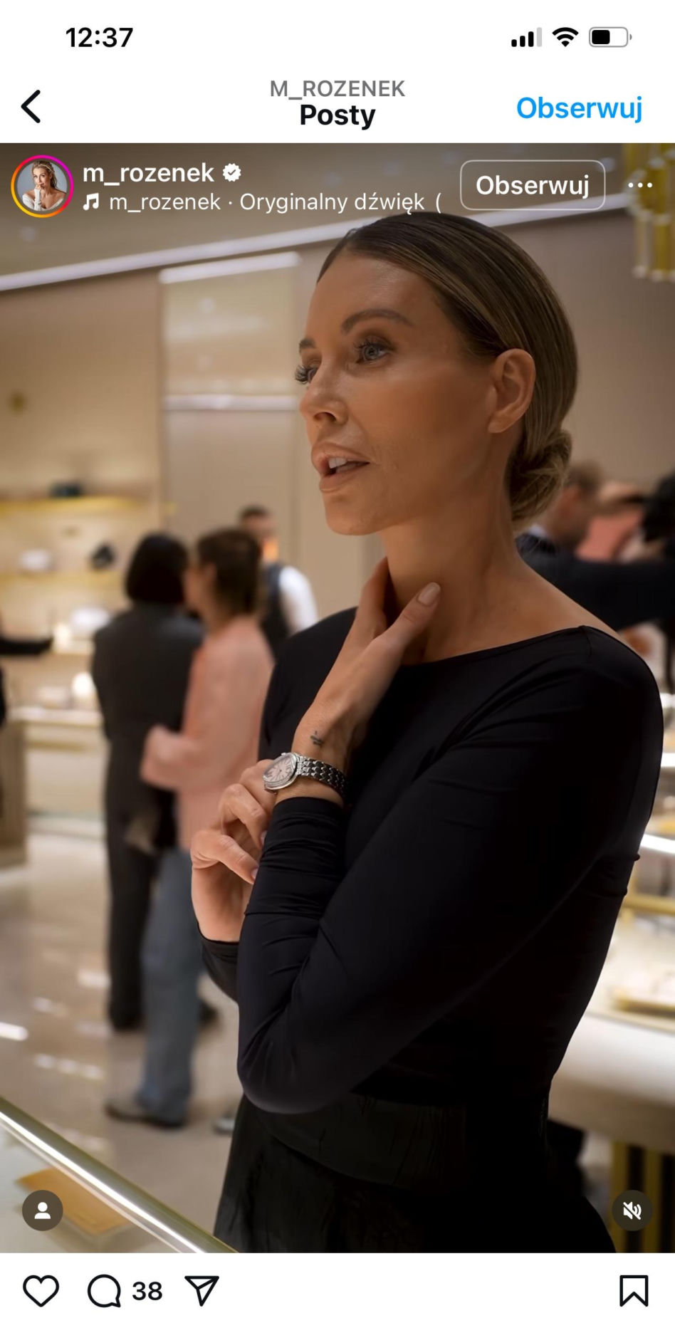 Małgorzata Rozenek-Majdan szaleje w drogim butiku. Tylko patrzcie na jej stylizację 