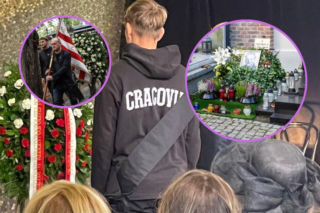 Kibice godnie pożegnali Jana Frycza. Tak wygląda grób słynnego aktora przed 1 listopada