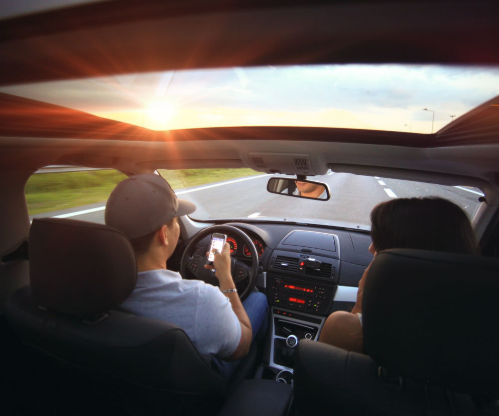 samochód autostrada