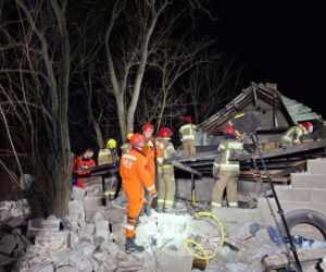 Zawalenie się domu pod Zgierzem