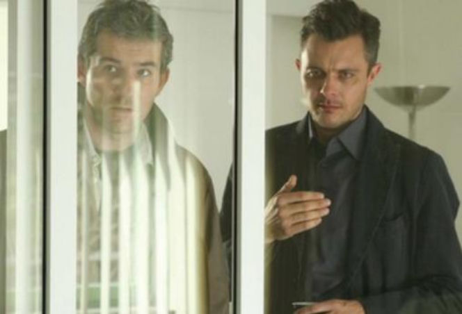 NA KRAWĘDZI odc. 7. Tomek Kamiński (Marek Bukowski), Andrzej Czyż (Przemysław Sadowski)