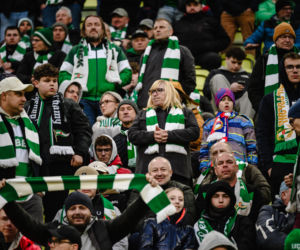 Lechia Gdańsk - Piast Gliwice: Zdjęcia kibiców z meczu 29. kolejki PKO BP Ekstraklasy