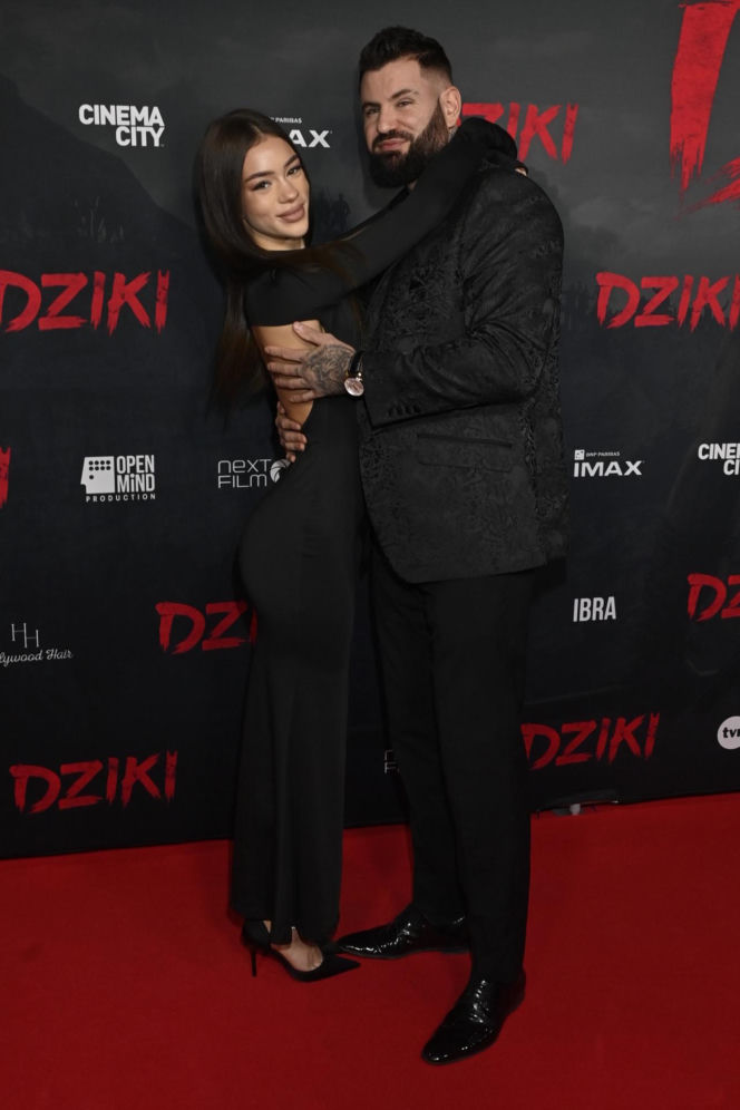 Gwiazdy na przedpremierze filmu "Dziki"