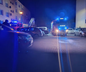 Dramatyczne sceny na Dolnym Śląsku. W pożarze mieszkania zginęła jedna osoba