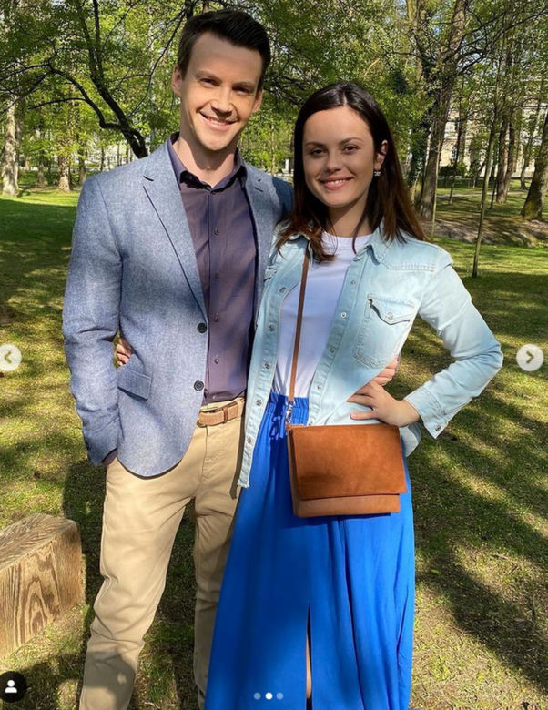 M jak miłość na planie. Kasia Stawska (Paulina Lasota), Jakub Karski (Krzysztof Kwiatkowski)