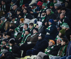 Lechia Gdańsk - Górnik Zabrze, zdjęcia kibiców i zawodników z meczu 18, kolejki PKO BP Ekstraklasy