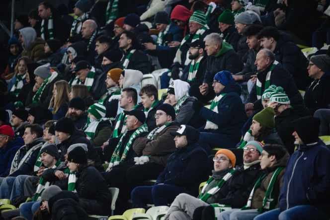 Lechia Gdańsk - Górnik Zabrze, zdjęcia kibiców i zawodników z meczu 18, kolejki PKO BP Ekstraklasy