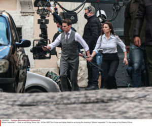 Tom Cruise na planie Mission Impossible 7