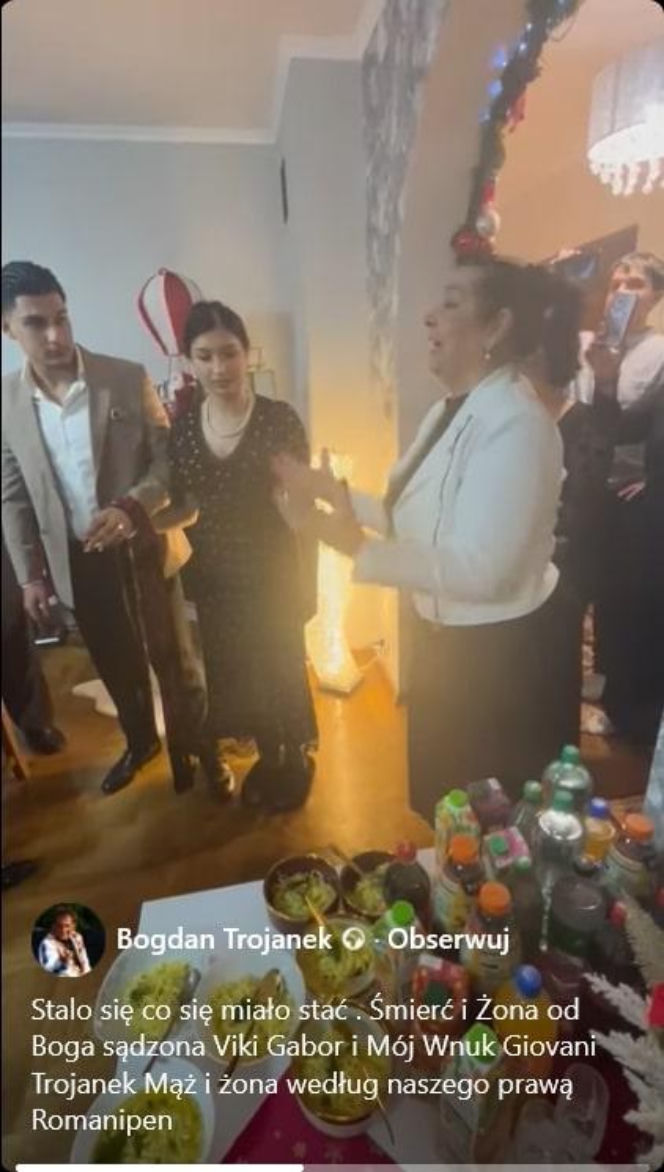 To naprawdę się stało?! Pokazali "ślub" Viki Gabor. Dziadek męża ujawnia wszystko!