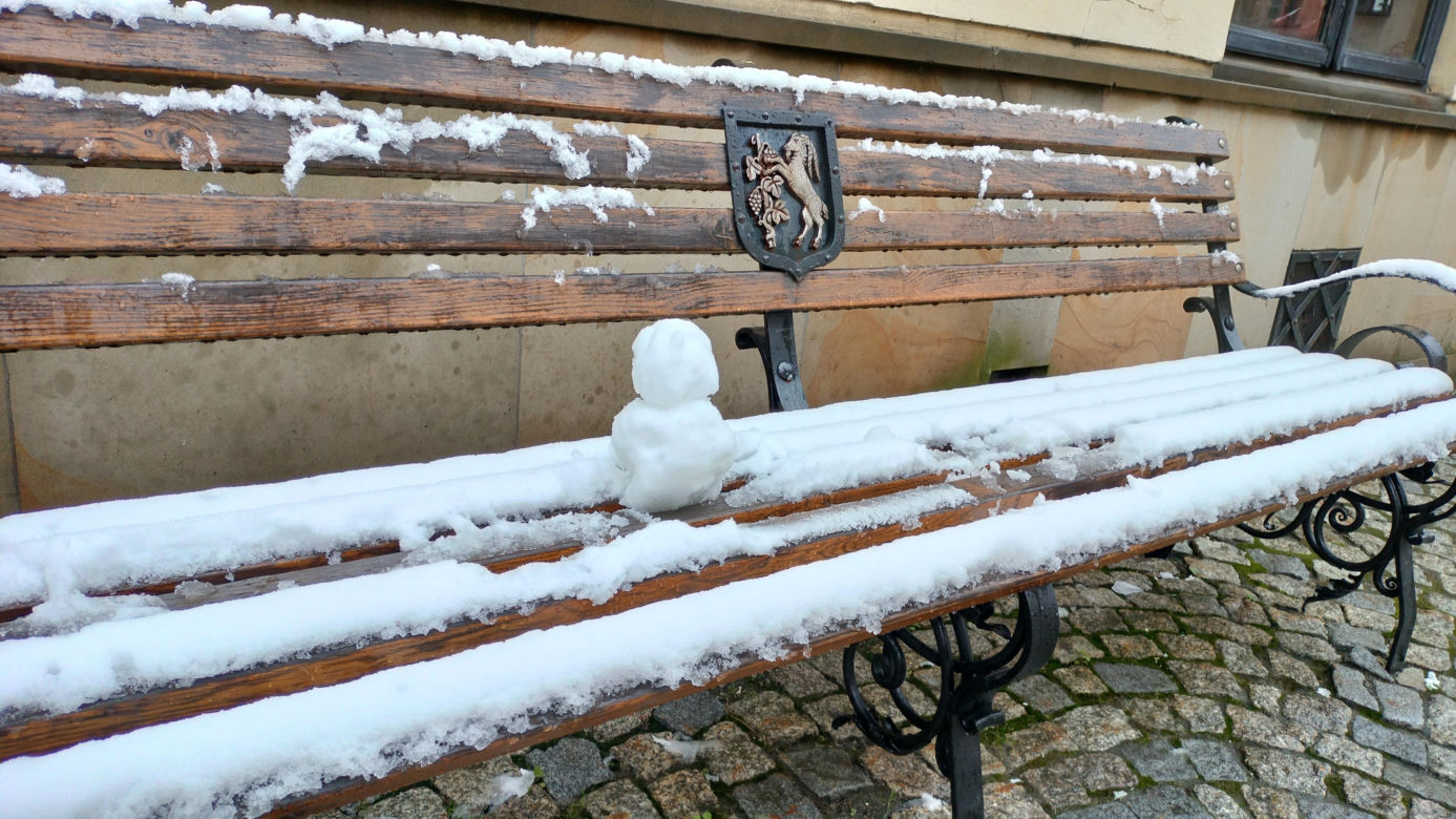 Pierwszy śnieg w tym sezonie! Lublin jest ukryty pod zimową pierzynką 