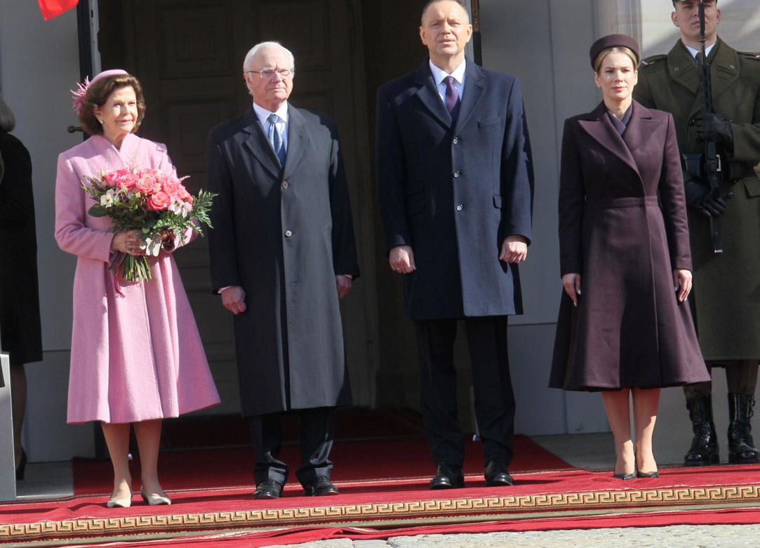 Król Karol XVI Gustaw z wizytą w Polsce