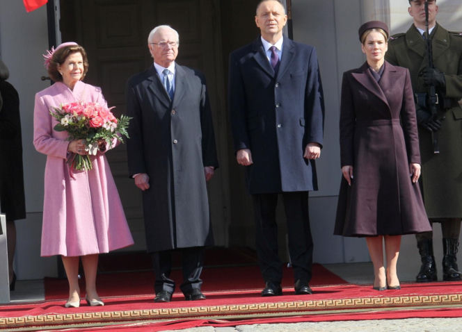 Król Karol XVI Gustaw z wizytą w Polsce