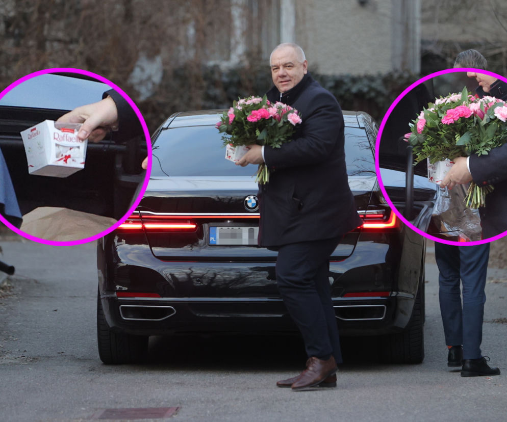 Jacek Sasin pamiętał o żonie w Dzień Kobiet
