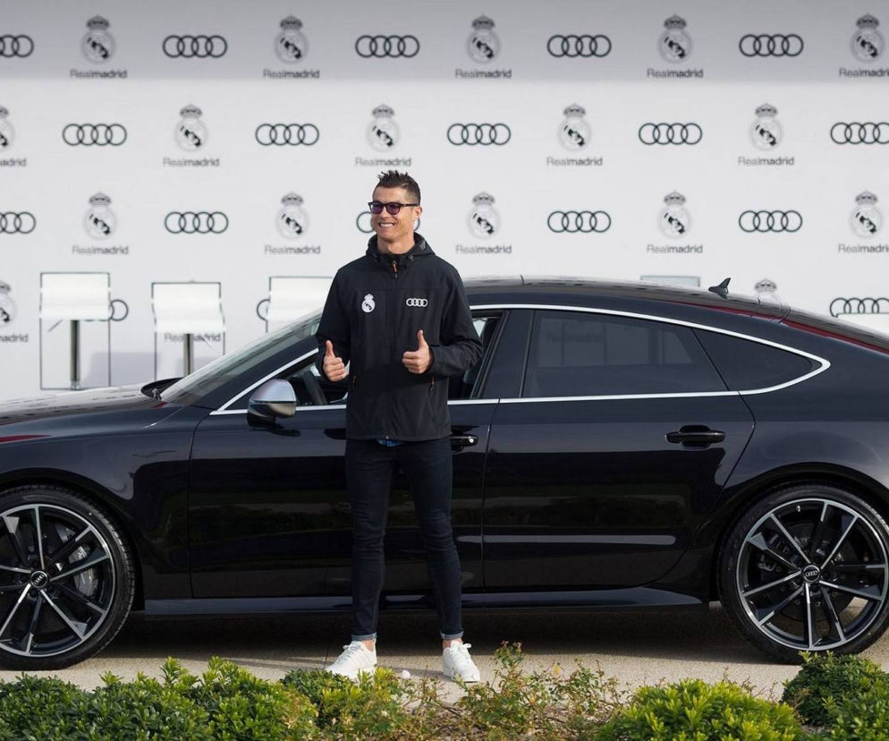 Nowe samochody Audi dla piłkarzy Real Madryt