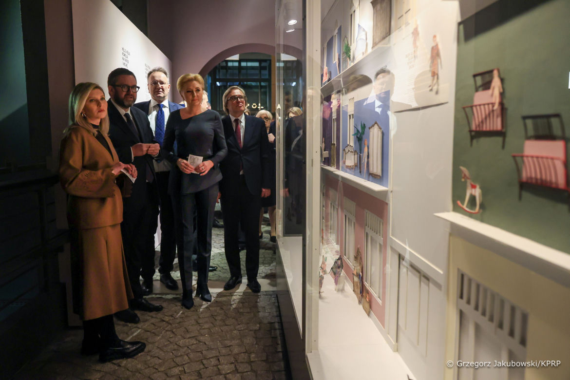 Ołena Zełenska i Agata Duda w Muzeum Powstania Warszawskiego