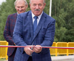 Gmina Iława: Oddanie do użytku drogi Dół-Ławice