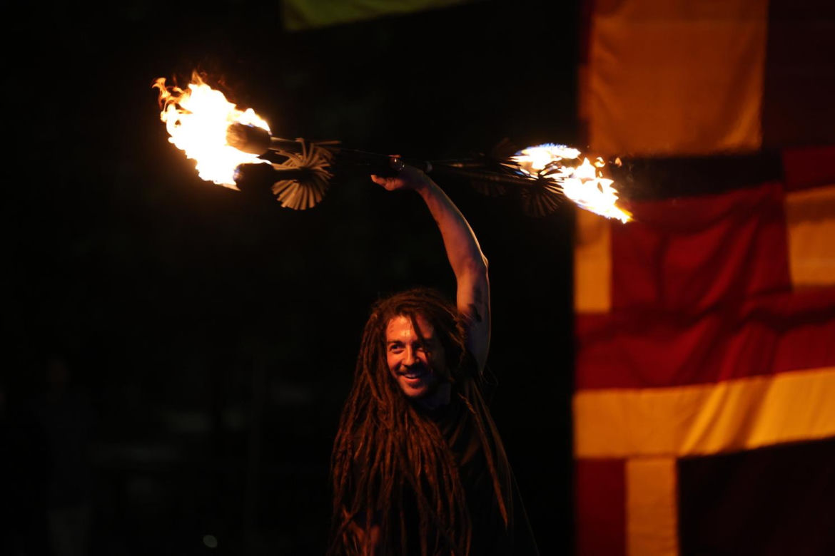 Fire Jam sprawił, że Park Ludowy w Lublinie zapłonął! Tak było podczas Europejskiej Konwencji Żonglerskiej