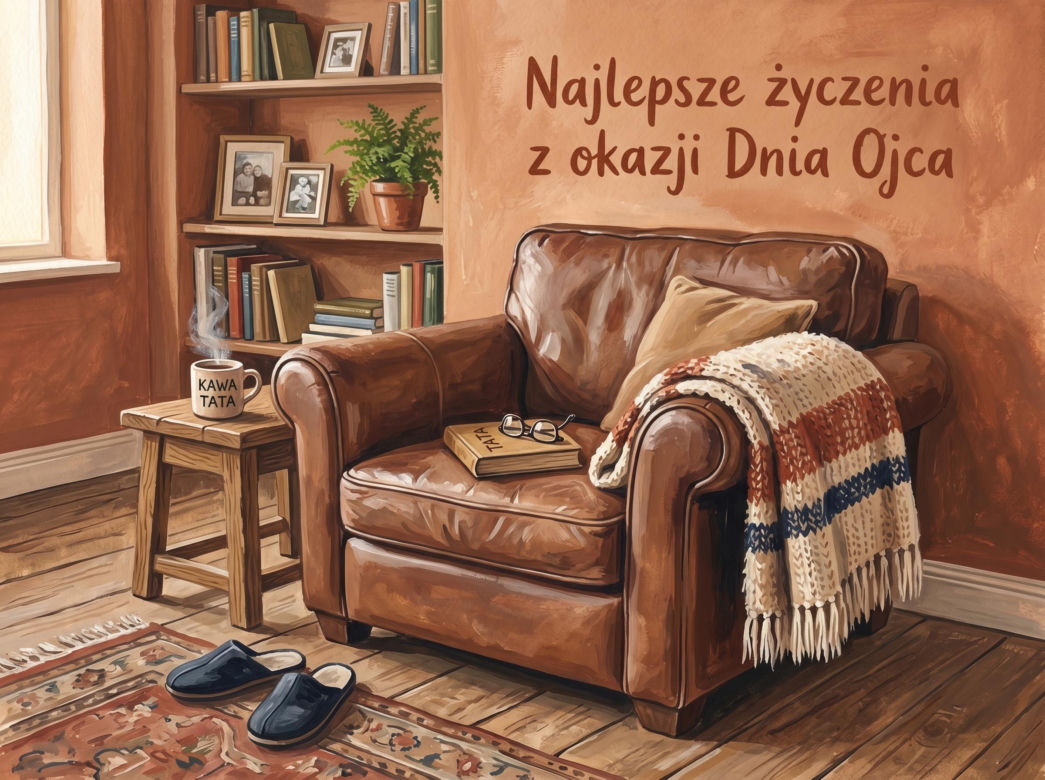 Kartka z życzeniami na Dzień Ojca