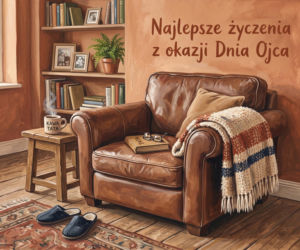 Kartka z życzeniami na Dzień Ojca