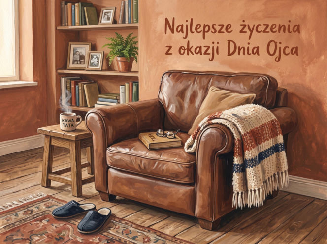 Kartka z życzeniami na Dzień Ojca