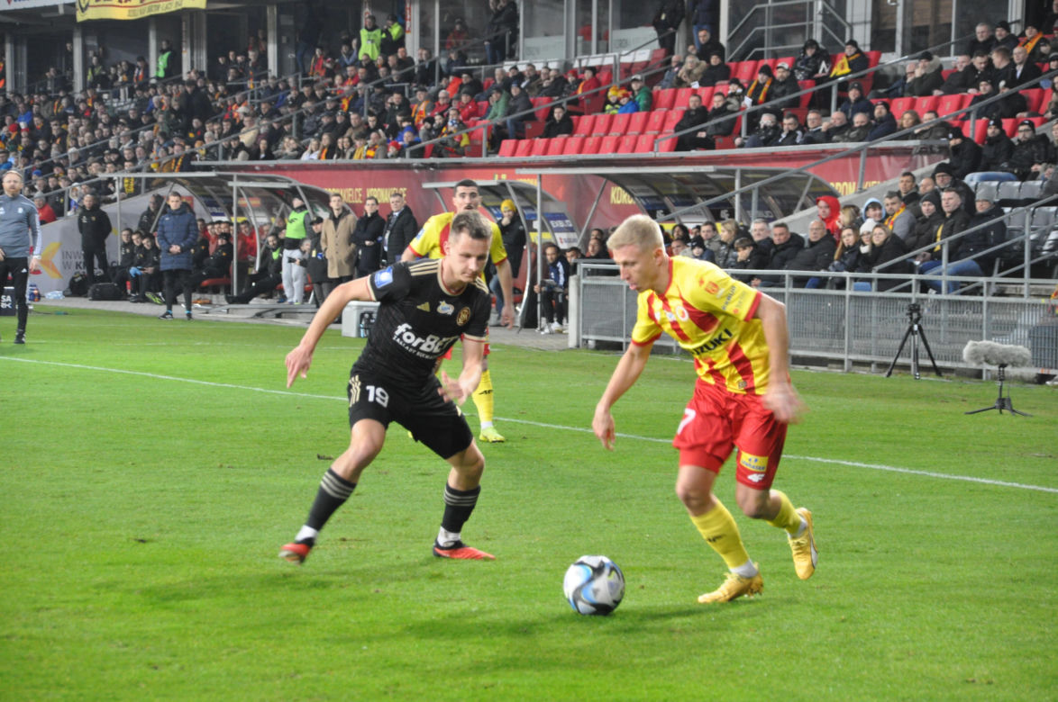 Korona Kielce - ŁKS Łódź w PKO BP Ekstraklasie. Zdjęcia z meczu